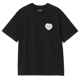 Carhartt WIP Womens S/S Hartt Chain T-Shirt Black - Parasol Store
