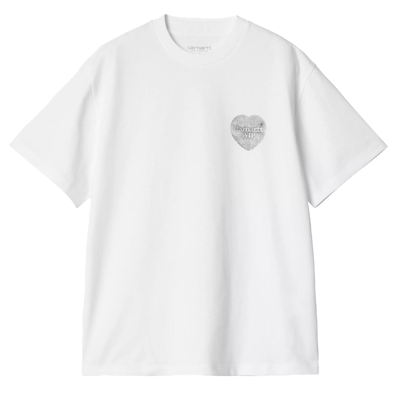 Carhartt WIP Womens S/S Hartt Chain T-Shirt White - Parasol Store