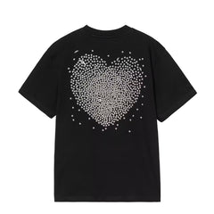 Carhartt WIP Womens S/S Hearts Of Hartts T-S Black - Parasol Store