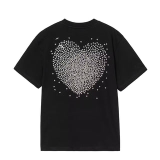 Carhartt WIP Womens S/S Hearts Of Hartts T-S Black - Parasol Store
