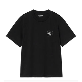 Carhartt WIP Womens S/S Hearts Of Hartts T-S Black - Parasol Store