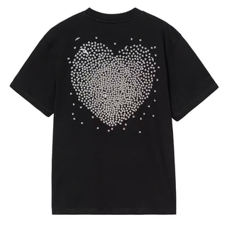 Carhartt WIP Womens S/S Hearts Of Hartts T-S Black - Parasol Store