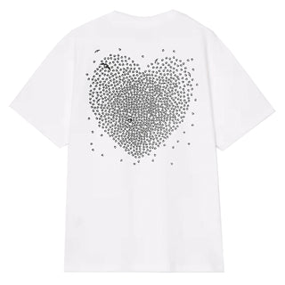 Carhartt WIP Womens S/S Hearts Of Hartts T-S White - Parasol Store