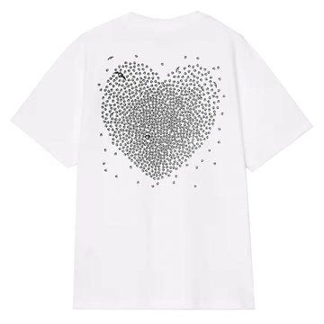 Carhartt WIP Womens S/S Hearts Of Hartts T-S White - Parasol Store