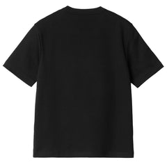 Carhartt WIP Womens S/S Luca T-Shirt Black - Parasol Store
