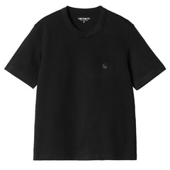 Carhartt WIP Womens S/S Luca T-Shirt Black - Parasol Store