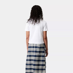 Carhartt WIP Womens S/S Luca T-Shirt White - Parasol Store