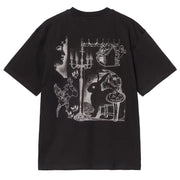 Carhartt WIP Womens S/S Okniceok T-Shirt Black - Parasol Store