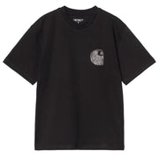 Carhartt WIP Womens S/S Okniceok T-Shirt Black - Parasol Store