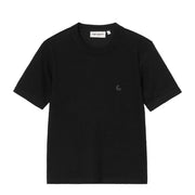 Carhartt WIP Womens S/S Philipa T-Shirt Black - Parasol Store