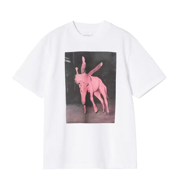 Carhartt WIP Womens S/S Sean Hamilton T-Shirt White