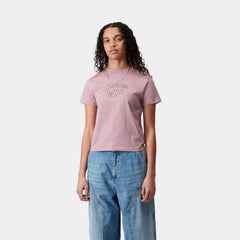 Carhartt WIP Womens S/S Sunflower T-Shirt Hortensia - Parasol Store