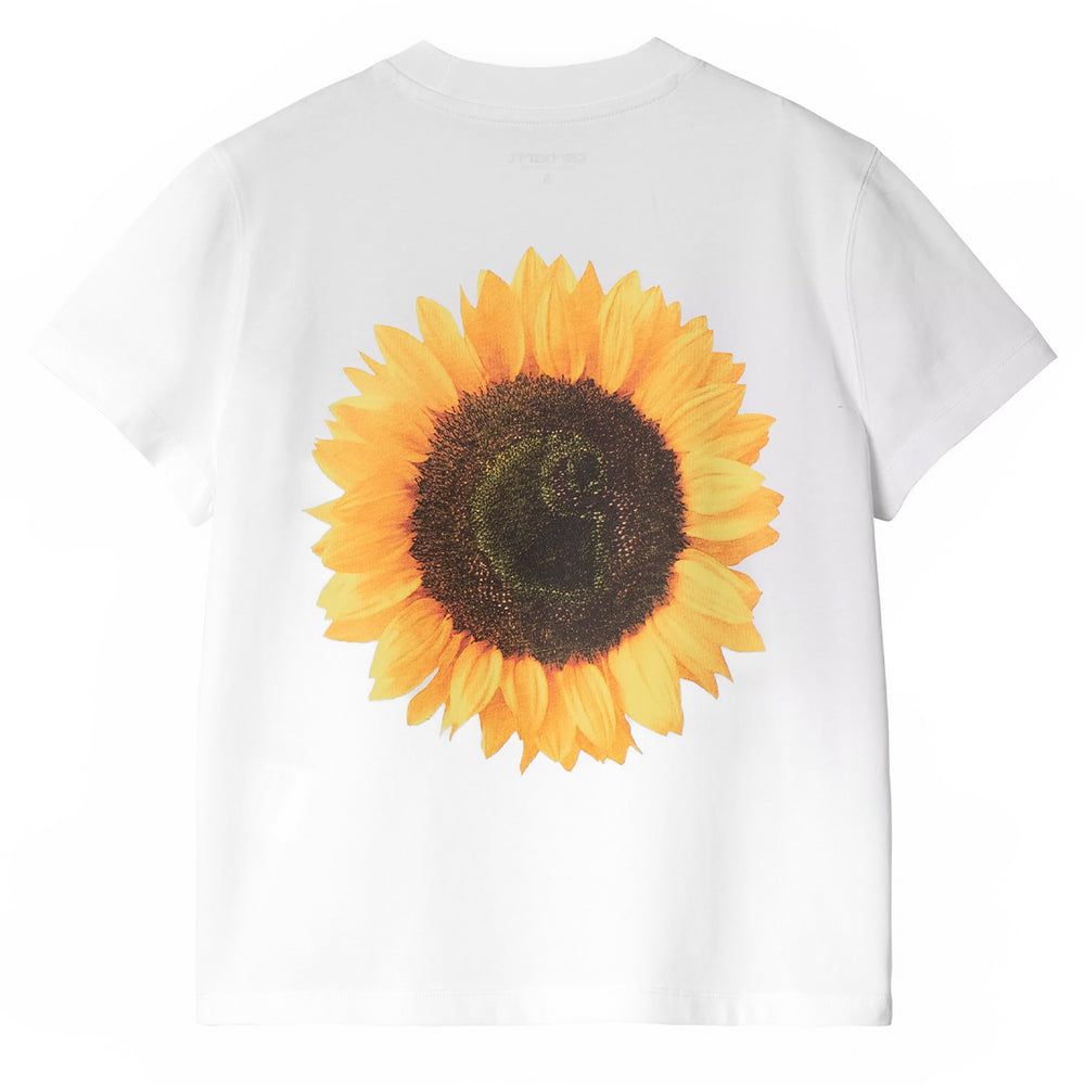 Carhartt WIP Womens S/S Sunflower T-Shirt White - Parasol Store