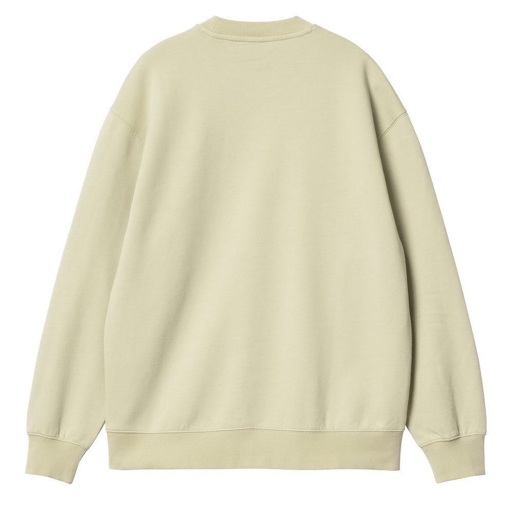 Carhartt WIP Womens Sweat Beryl / Frosted Blue - Parasol Store