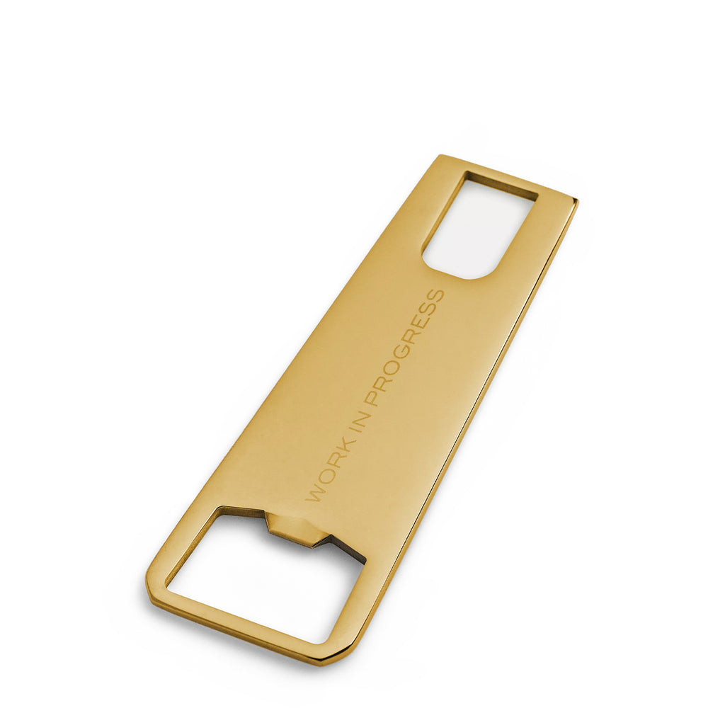 Carhartt WIP Zip Bottle Opener Gold - Parasol Store