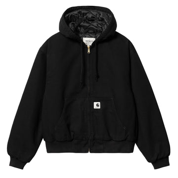 Carhartt Womens OG Active Jacket Black Rinsed Carhartt WIP