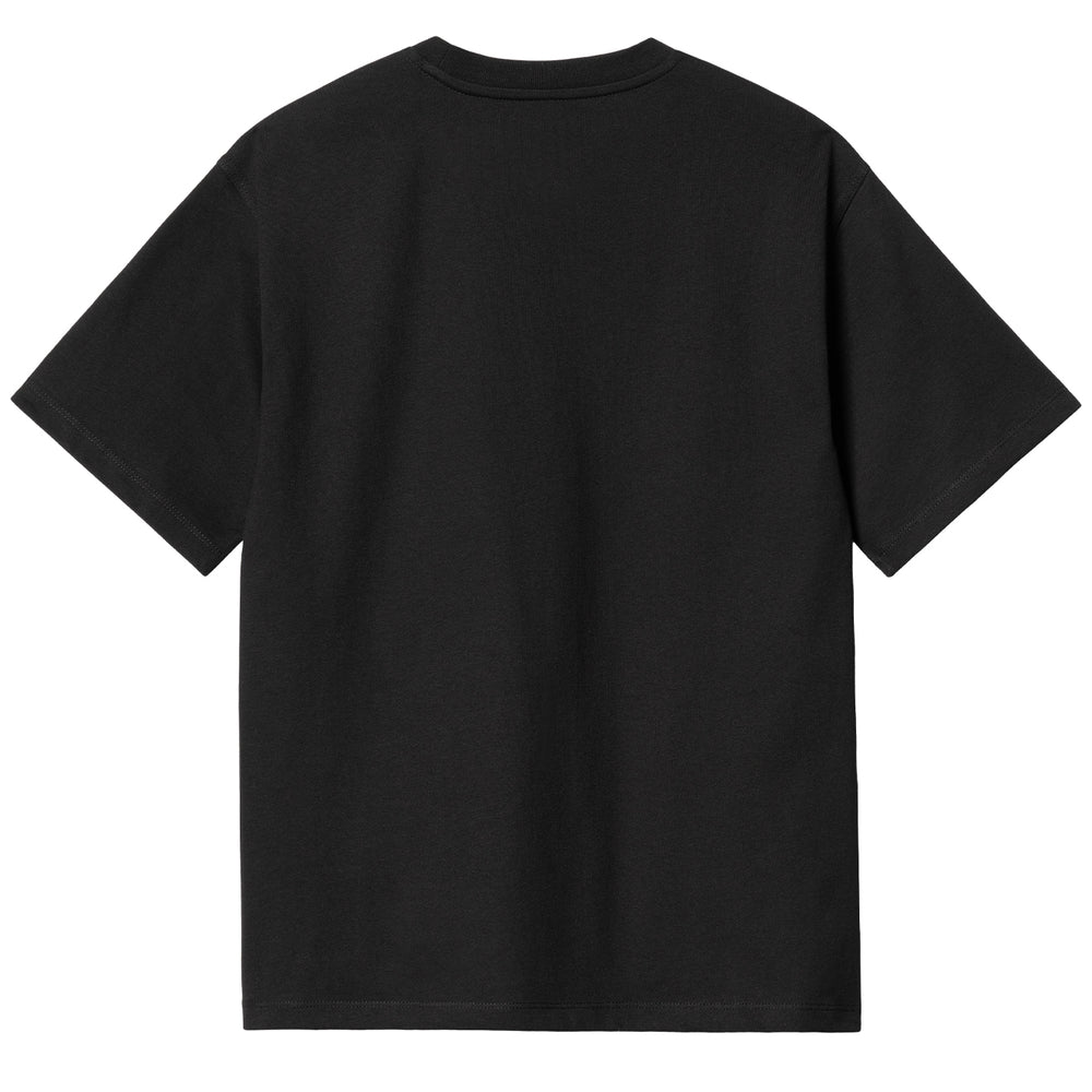 Carhartt Womens S/S American Script T-Shirt Black Carhartt WIP