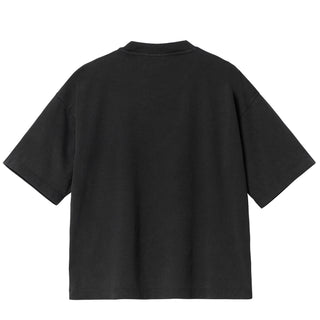 Carhartt Womens S/S Nelson T-Shirt Black Garment Dyed Carhartt WIP