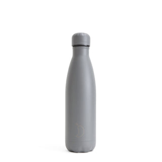 Chillys 500ml Water Bottle Monochrome All Grey - Parasol Store