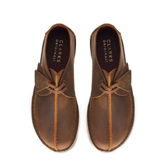Clarks Originals Desert Trek Shoes Beeswax Leather - Parasol Store