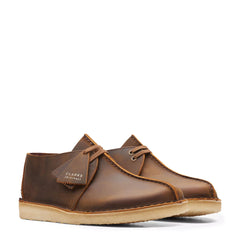 Clarks Originals Desert Trek Shoes Beeswax Leather - Parasol Store