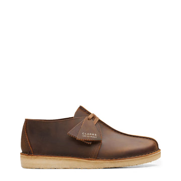 Clarks Originals Desert Trek Shoes Beeswax Leather - Parasol Store