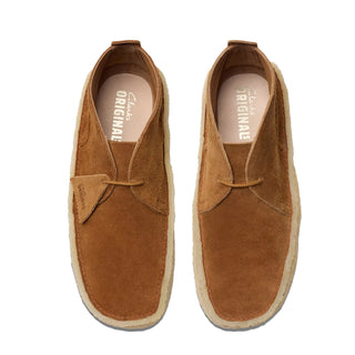 Clarks Originals Desert Rain Dark Cola Suede - Parasol Store
