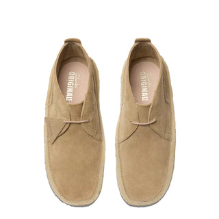 Clarks Originals Desert Rain Dark Sand Suede - Parasol Store