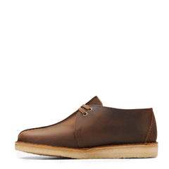 Clarks Originals Desert Trek Shoes Beeswax Leather - Parasol Store
