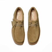 Clarks Originals The Wallabee Scout Lo Dark Sand Suede - Parasol Store