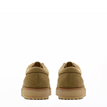 Clarks Originals The Wallabee Scout Lo Dark Sand Suede - Parasol Store