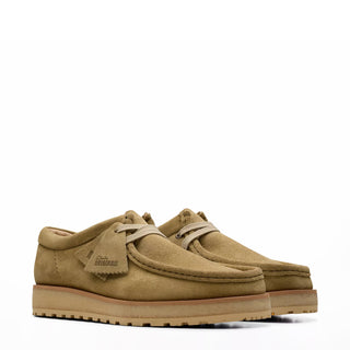 Clarks Originals The Wallabee Scout Lo Dark Sand Suede - Parasol Store