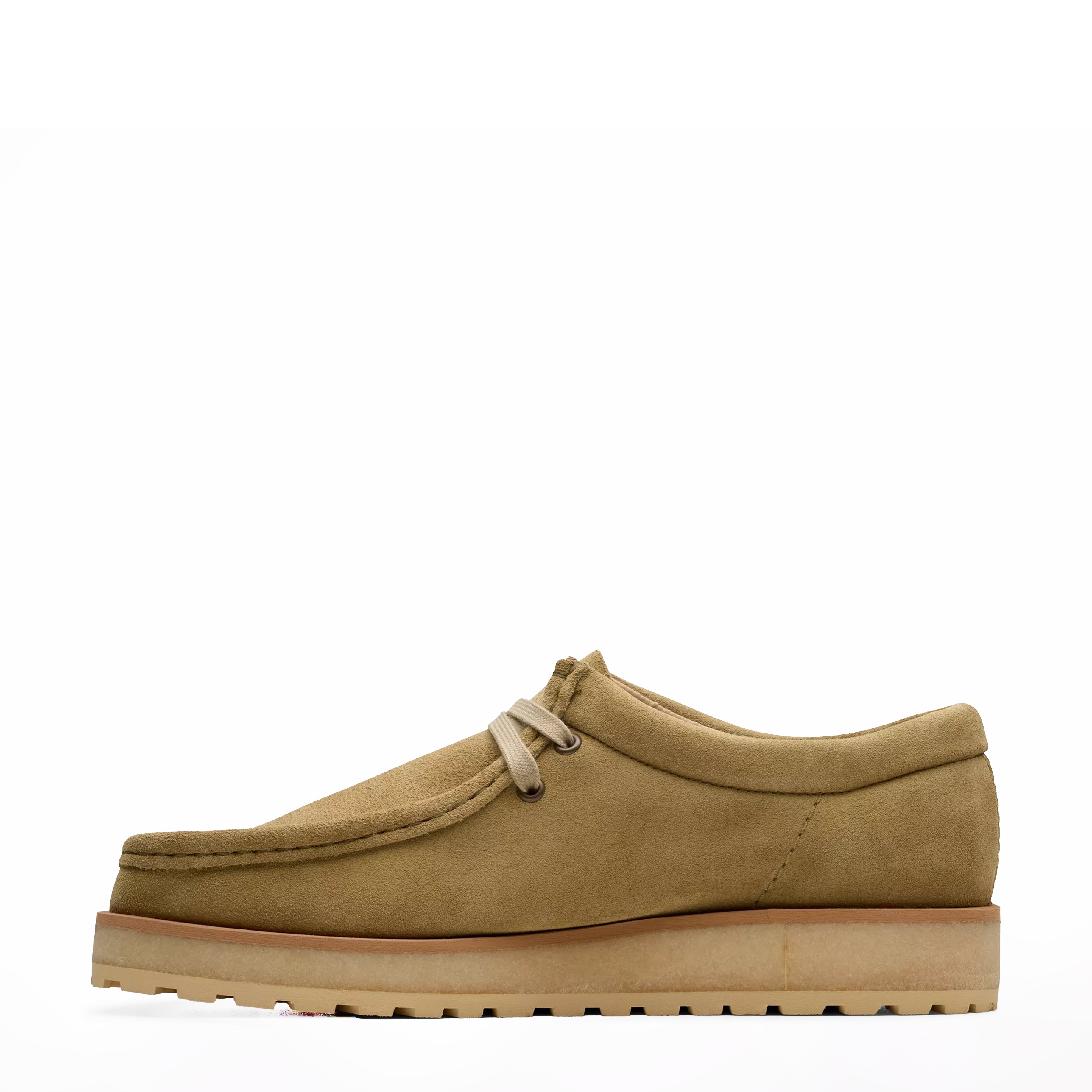 Clarks Originals The Wallabee Scout Lo Dark Sand Suede – Parasol Store