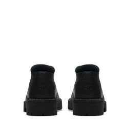 Clarks Originals Trek Hike Shoe Black Leather - Parasol Store