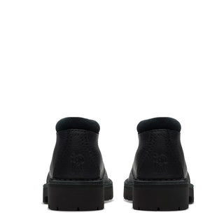 Clarks Originals Trek Hike Shoe Black Leather - Parasol Store
