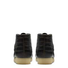 Clarks Originals Wallabee Boot Black Crocodile - Parasol Store
