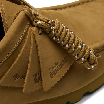 Clarks Originals Wallabee GTX Shoe Oakmoss Nubuck - Parasol Store