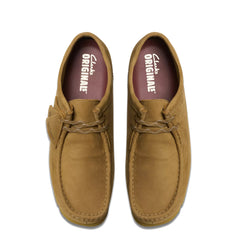 Clarks Originals Wallabee GTX Shoe Oakmoss Nubuck - Parasol Store