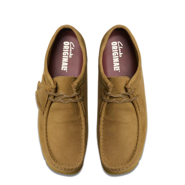 Clarks Originals Wallabee GTX Shoe Oakmoss Nubuck - Parasol Store
