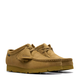 Clarks Originals Wallabee GTX Shoe Oakmoss Nubuck - Parasol Store