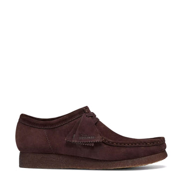 Clarks Originals Wallabee Shoe Chocolate Suede