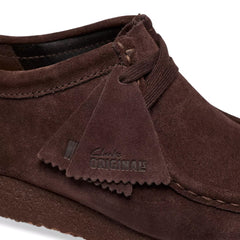 Clarks Originals Wallabee Shoe Chocolate Suede