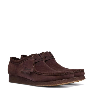 Clarks Originals Wallabee Shoe Chocolate Suede
