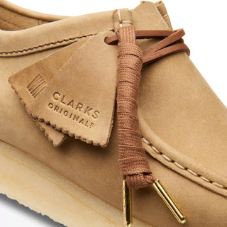 Clarks Originals Wallabee Shoes Brown Leather - Parasol Store