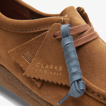 Clarks Originals Wallabee Shoes Cola Suede