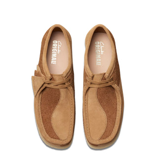 Clarks Originals Wallabee Shoes Tan Combination - Parasol Store
