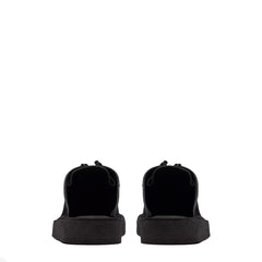 Clarks Originals Womens DSRT Nomad Mule Black Suede - Parasol Store