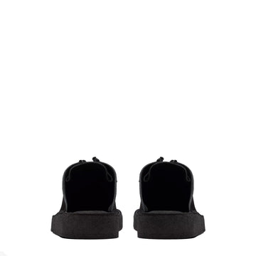 Clarks Originals Womens DSRT Nomad Mule Black Suede - Parasol Store