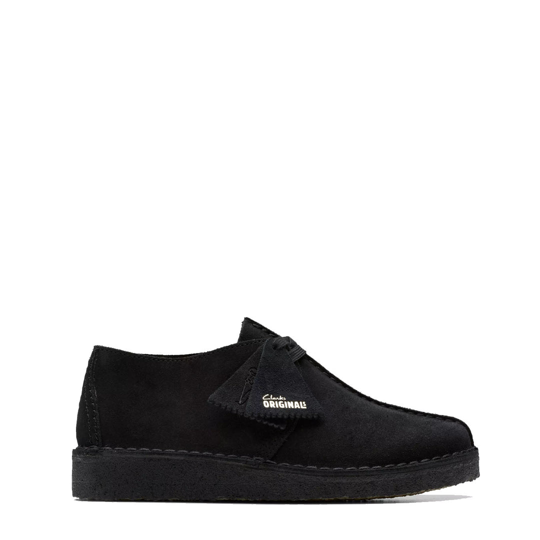 Clarks Originals Womens Desert Trek Black Suede - Parasol Store