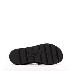Clarks Originals Womens Meadow Buckle Black Leather - Parasol Store